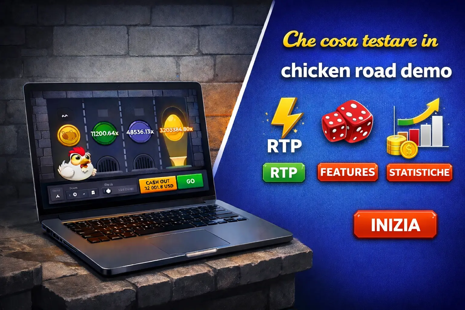 Funzionamento del Cash Out Chicken